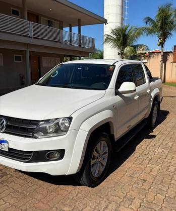 VOLKSWAGEN AMAROK 2.0 HIGHLINE 4X4 CD 16V TURBO INTERCOOLER DIESEL 4P AUTOMÁTICO VOLKSWAGEN AMAROK 2.0 HIGHLINE 4X4 CD 16V TURBO INTERCOOLER DIESEL 4P AUTOMÁTICO